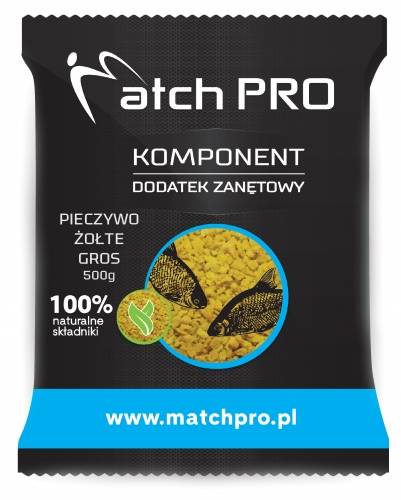 PIECZYWKO MATCH PRO ŻÓŁTE GROS 500GRAM