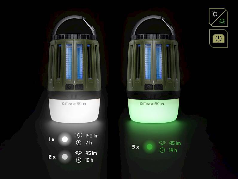 Lampa campingowa Delphin MOSKYTO 3W/2600mAh