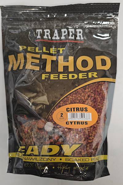 GOTOWY PELLET TRAPER 2MM CITRUS 0,5KG