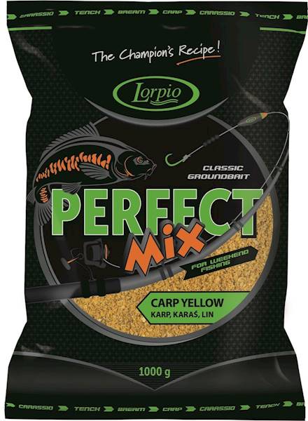 ZANĘTA LORPIO PERFECT MIX CARP YELLOW 1KG