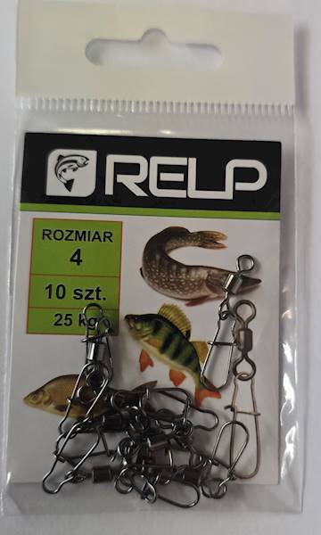 KRĘTLIK Z AGRAFKĄ RELP #4 25KG 10SZT