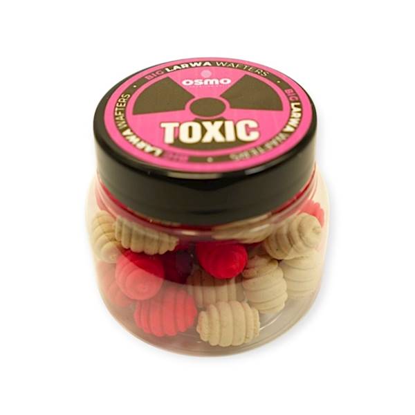 Csali Osmo Big Larwa Wafters - Toxic 50ml