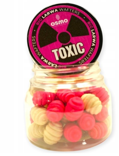 Csali Osmo Big Larwa Wafters - Toxic 50ml