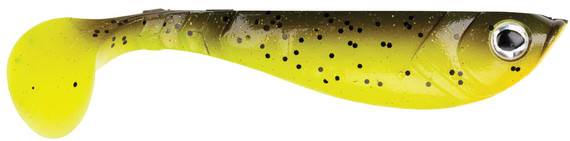 Berkley Pulse Shad 11cm Brown Chartreuse 1szt