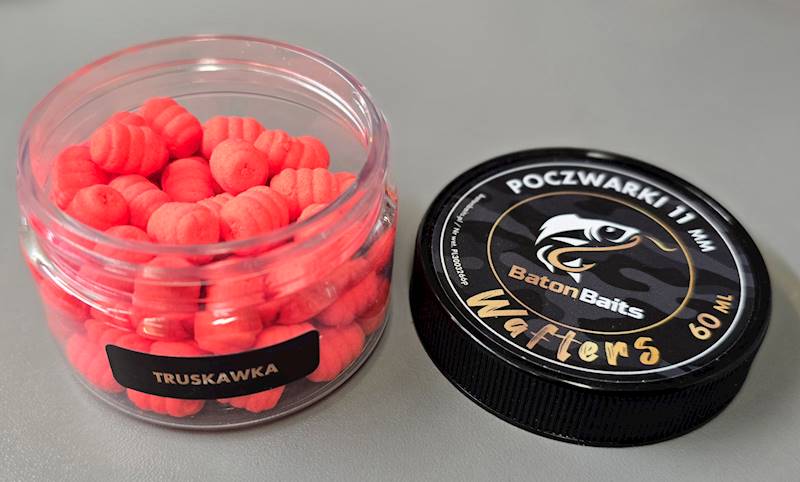 Poczwarki 11mm WAFTERS TRUSKAWKA BATON BAITS
