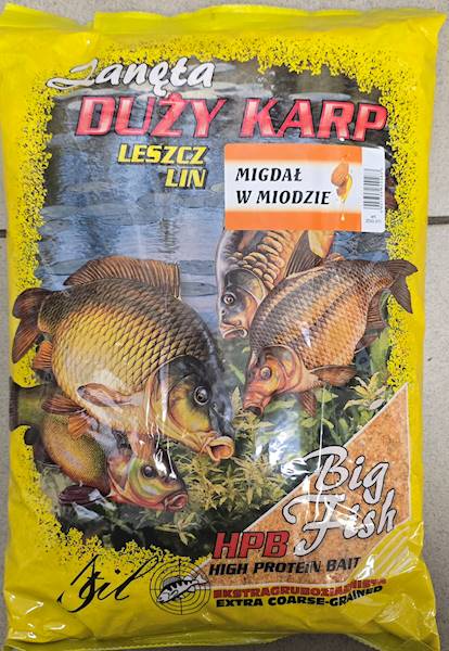 ZANĘTA STIL HPB BIG FISH 1,8KG MIGDAŁ W MIODZIE