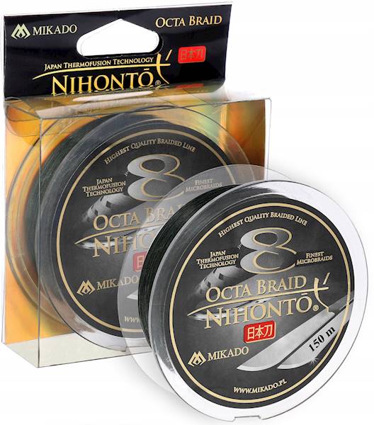 PLECIONKA MIKADO OCTA BRAID 0,18/150m 8splo.green 
