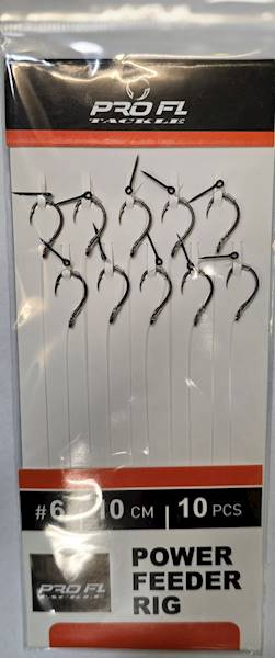 haczyki power feeder rig 6 10cm 10szt
