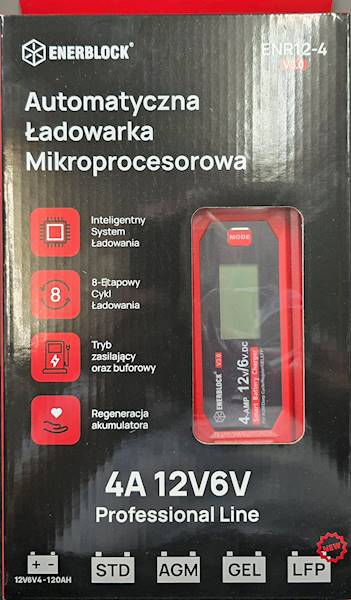 ŁADOWARKA INTELIGENTNA JDM - AGM LONGLIF