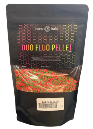 Pellet Duo Fluo - Method Line - Green-Red - 350g