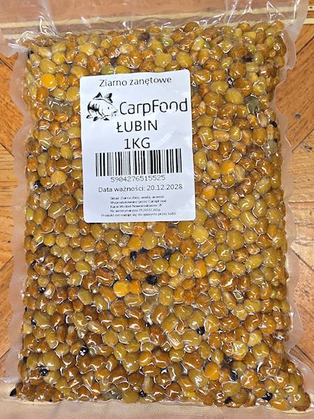 KUKURYDZA ŁUBIN CarpFood gotowa 1kg