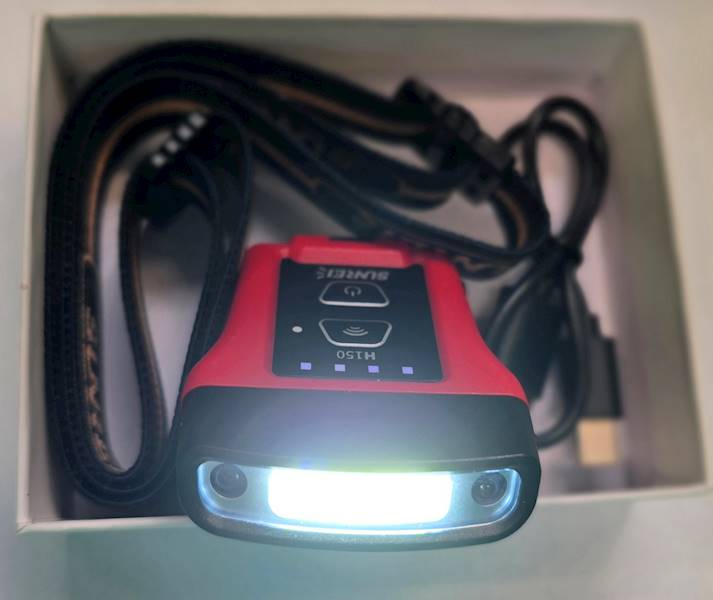 LAMPKA SUNREI H150 150LM 600MAH 24H 35GR