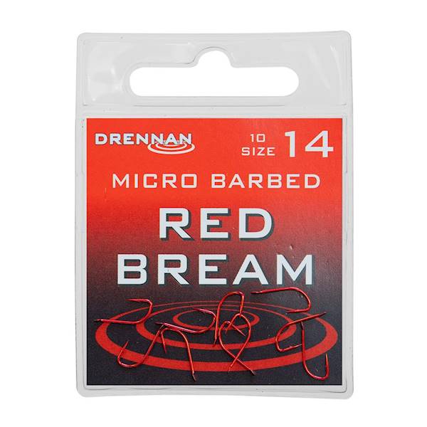 Red Bream Haczyki Drennan 10szt. NR14