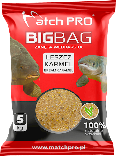 BIG BAG LESZCZ KARMEL Zanęta MatchPro 5kg