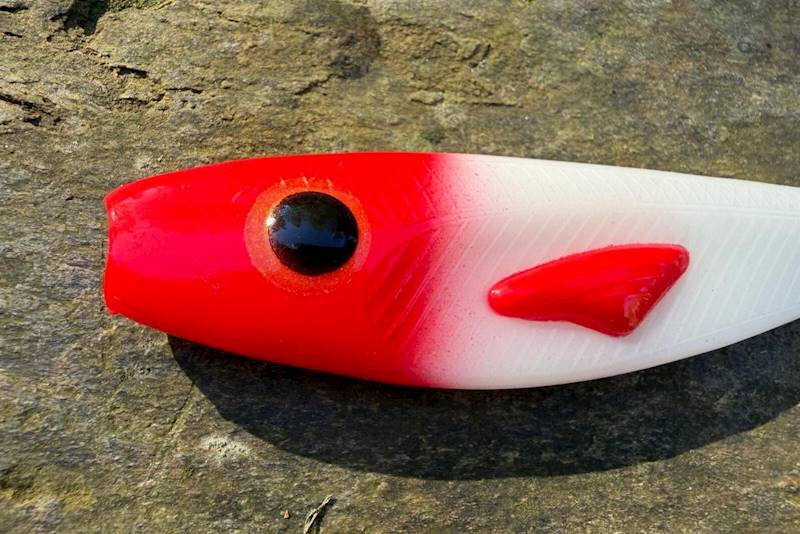 RK1717_przyneta Rocky ripper red head 17cm