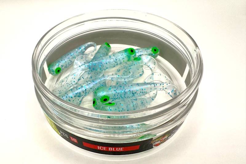 GF1T0213_przyneta GF1 twister, no scent, ice 10szt