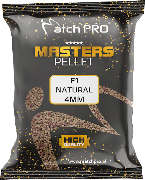 F1 NATURAL 4mm PELLET MASTERS MatchPro 700g