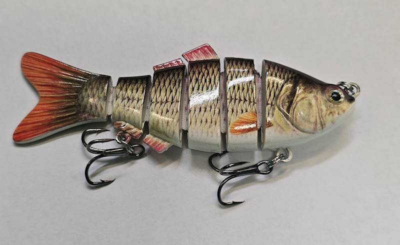 RYBKA ŁAMANA 10CM KOLOR 379/2035 LUB 316 1SZT