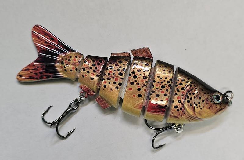 RYBKA ŁAMANA 10CM KOLOR 379/2035 LUB 316 1SZT