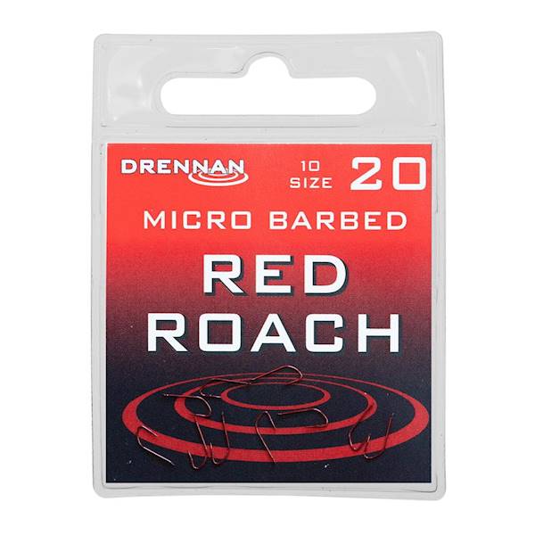 Red Roach Haczyki Drennan 10szt. ROZMIAR 20