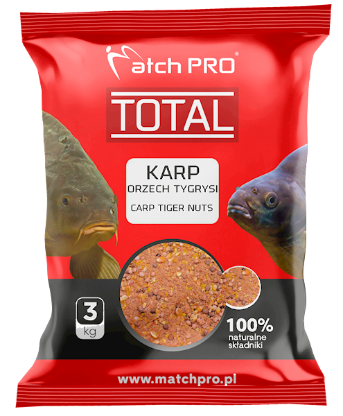 TOTAL KARP ORZECH TYGRYSI Zanęta MatchPro 3kg