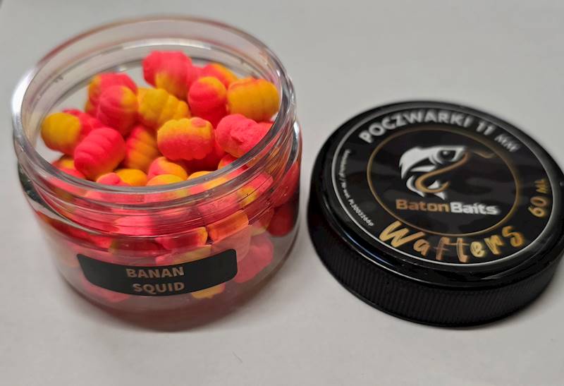 Poczwarki 11mm WAFTERS BANAN SQUID BATON BAITS