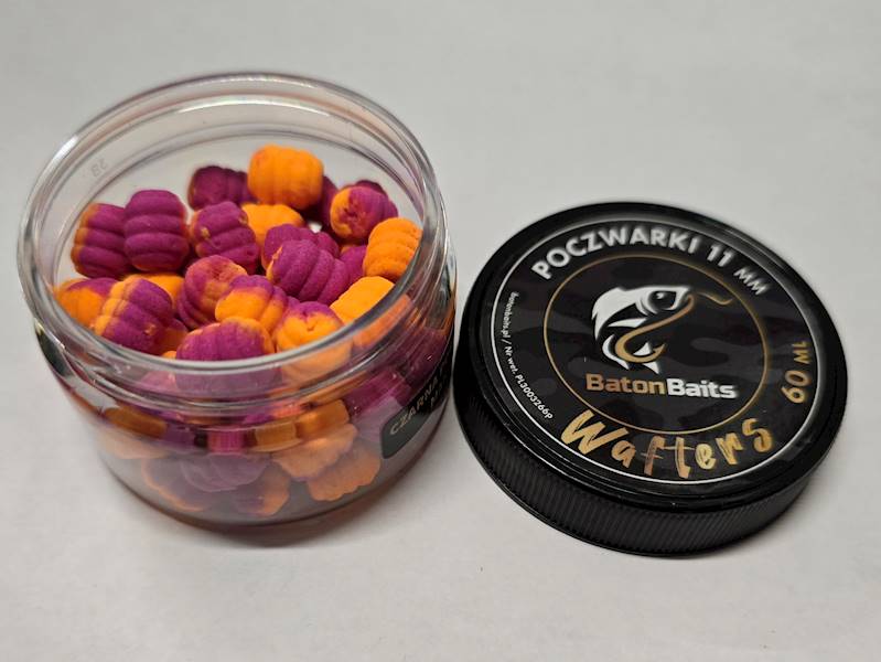 Poczwarki 11mm WAFTERS CZARNA PORZECZKA MANGO BB