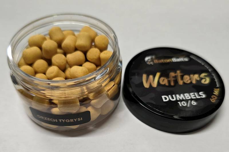 Poczwarki 10/6mm ORZECH TYGRYSI WAFTERS BB