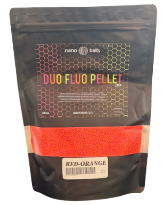 Pellet Duo Fluo - Method Line - Red-Orange - 350g