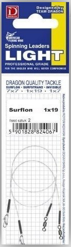 1x19 Surflon 8kg LIGHT 30cm 2szt DRAGON