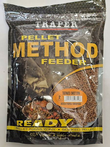 GOTOWY PELET TRAPER ORZECH TYGR.KUKUR 2MM 500GRAM