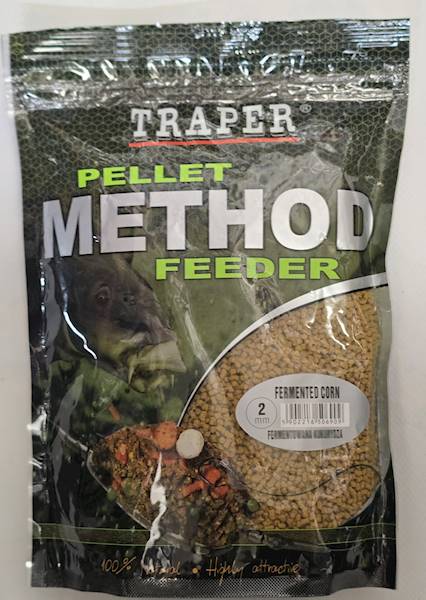 PELET TRAPER 2MM 500GRAM FERMENTOWANA KUKURYDZA