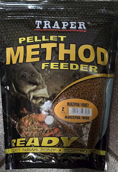 GOTOWY PELET TRAPER 2MM 500GRAM Marcepan Miód