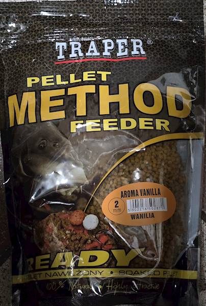 GOTOWY PELET TRAPER 2MM 500GRAM WANILIA