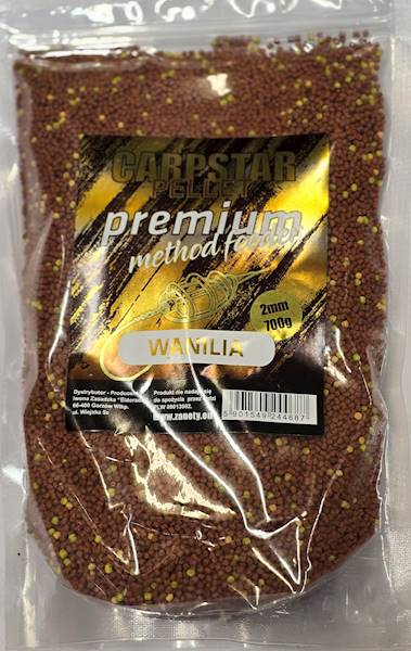 PELLET PREMIUM METHOD FEEDER WANILIA 2MM 700GRAM