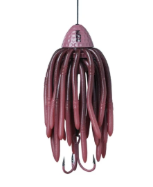 MADCAT WORMS TEASER 100GR 35CM 100KG #2/0 