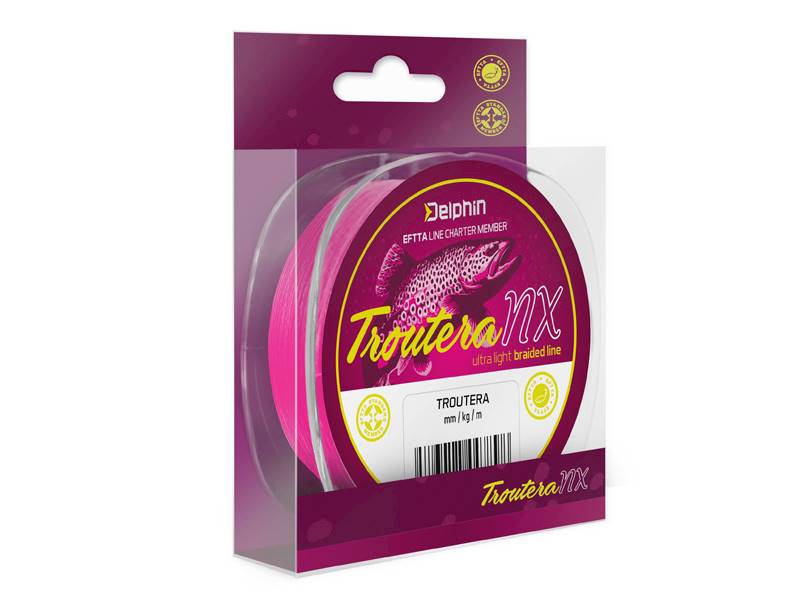 Delphin TROUTERA NX Różowy 0,045mm 1,7kg 135m