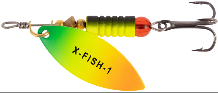 X-Fish obrotówka Rampage nr1 5.5g Fire tiger