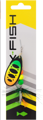 X-Fish obrotówka Sirius nr5 13g Fire tiger