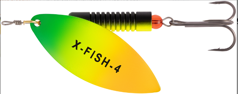 X-Fish obrotówka Rampage nr4 18g Fire tiger