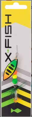 X-Fish obrotówka Orbit nr2 8g Fire tiger