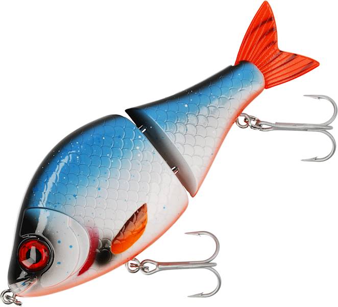 WOBLER - MFT SWIMBAIT - 10cm BLUE ROACH WOLNO TON.