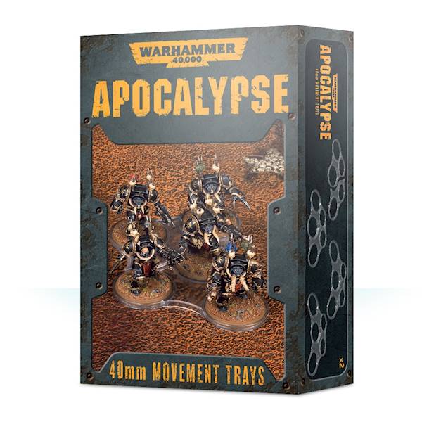 WH40K Apocalypse 40mm Movement Trays