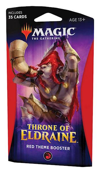 MtG Throne of Eldraine Theme Booster Red
