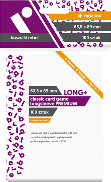 Koszulki Rebel (59x86mm) Small Card Game Premium 
