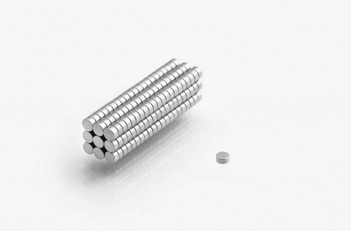 Magnes neodymowy WALEC śr 2mm x wys 1mm