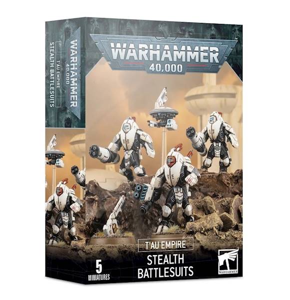 WH40K Tau Empire Stealth Battlesuits