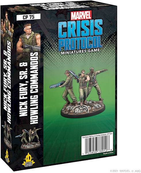 Marvel Crisis Protocol Nick Fury Howling Commandos