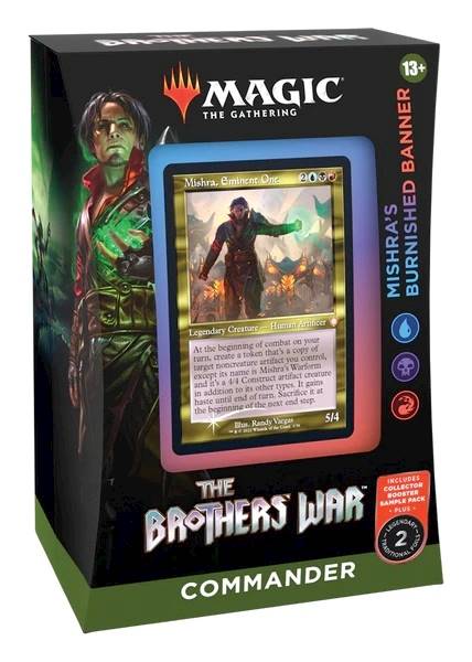 MtG Brothers' War Commander Mishra's Burnished Ban