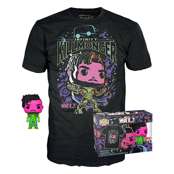 Funko POP! & Tee Marvel What If...? Killmonger M